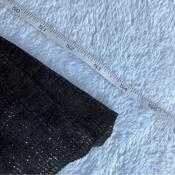 Evening Dress Black Glitter One Shoulder Gown Size S - Picture 8 of 8